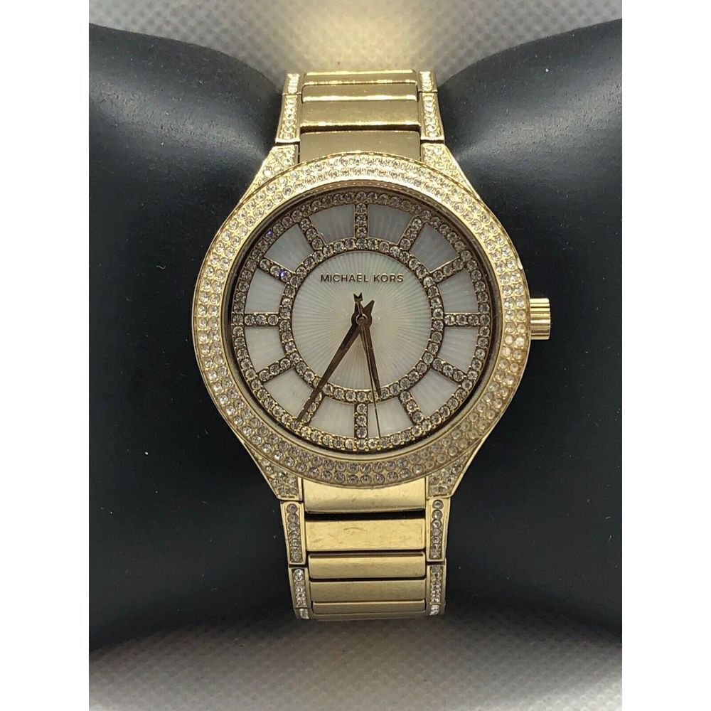 Michael Kors MK3312 Women Stainless Steel Analog Mother of Pearl Dial Watch ZZ64